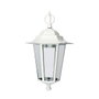 Edm Aplique exterior Zurich blanco de aluminio y cristal para techo