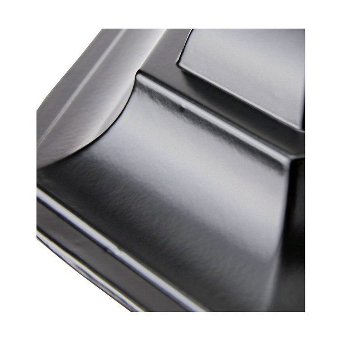 Edm Farol de aluminio y cristal Zurich negro ø19,5x37,5cm IP44 E27 Edm Farol de aluminio y cristal Zurich negro ø19,5x37,5cm IP44 E27