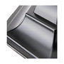 Edm Farol de aluminio y cristal Zurich negro ø19,5x37,5cm IP44 E27