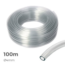 Edm Manguera de cristal transparente 100 m (4 mm)