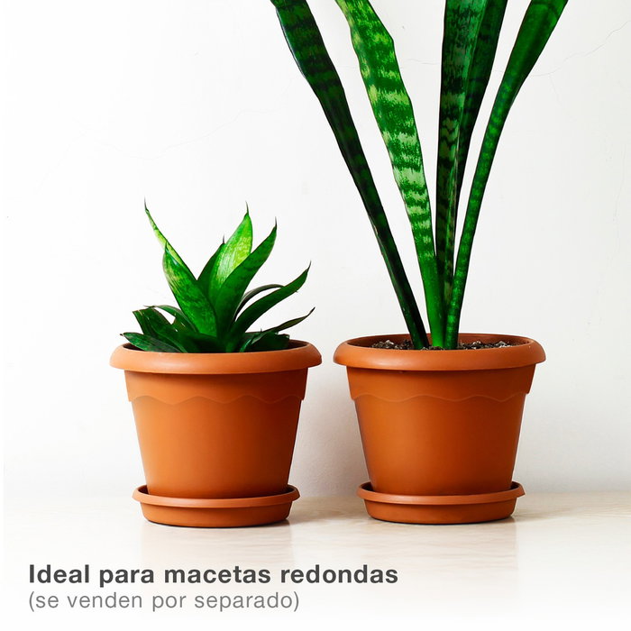 Plastiken Plato de inyección terracota ø26 cm para maceta