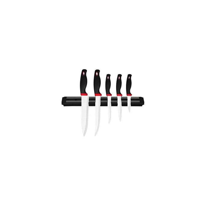 Metaltex Barra de colgar cuchillos magnética 33 cm Negro Metaltex Barra de colgar cuchillos magnética 33 cm Negro