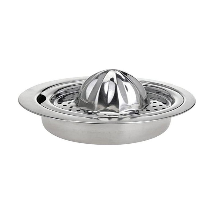 Excellent Houseware Exprimidor de cítricos acero inoxidable 0,8 l ø16 cm