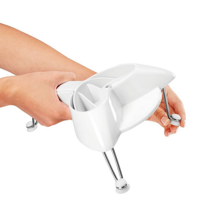 Metaltex Rallador especial para migas de 24 cm con 3 círculos de acero inoxidable