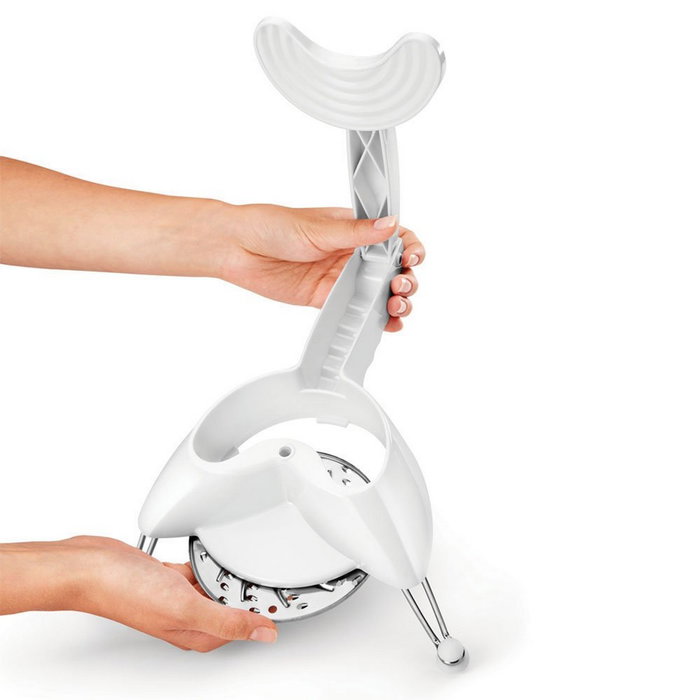 Metaltex Rallador especial para migas de 24 cm con 3 círculos de acero inoxidable