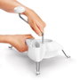 Metaltex Rallador especial para migas de 24 cm con 3 círculos de acero inoxidable