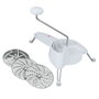 Metaltex Rallador especial para migas de 24 cm con 3 círculos de acero inoxidable