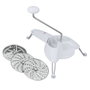 Metaltex Rallador con Pies Especial para Migas Ø 24 cm Acero Inoxidable Polipropileno