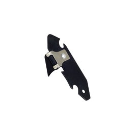 Metaltex Abrelatas de bolsillo pavonado negro