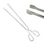 Sauvic Pinzas para Carne Barbacoa Cocina Acero Inoxidable 35 cm