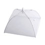 Metaltex Cubreplatos de nylon plegable 30 x 30 cm Blanco