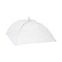 Metaltex Cubreplatos de nylon plegable 30 x 30 cm Blanco