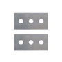 Metaltex Cuchillas Razor Recambio Acero Inoxidable (Ref. 76390 y 76392) Juego 2 Unidades