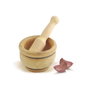 Metaltex Mortero de madera con maza Ø 12 cm