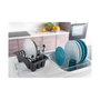 Metaltex Escurreplatos con bandeja extraíble 35 x 30 x 11 cm Gris