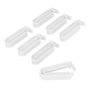 Metaltex Pinza cierrabolsas pequeñas 6 cm, Verde, 7 uds