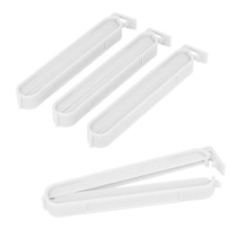Metaltex Pinza cierrabolsas Grandes 10 cm, Verde, 4 uds