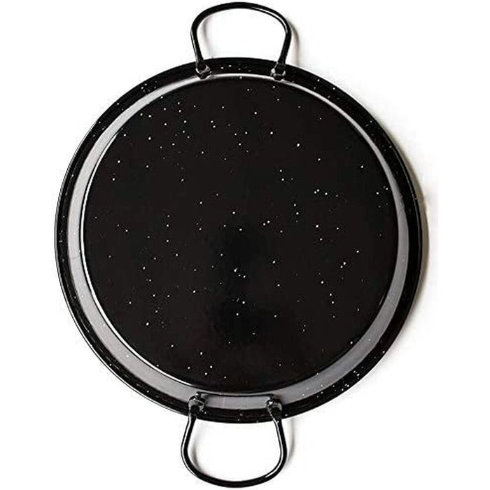 Vaello Paellera tradicional de acero esmaltado de 38 cm
