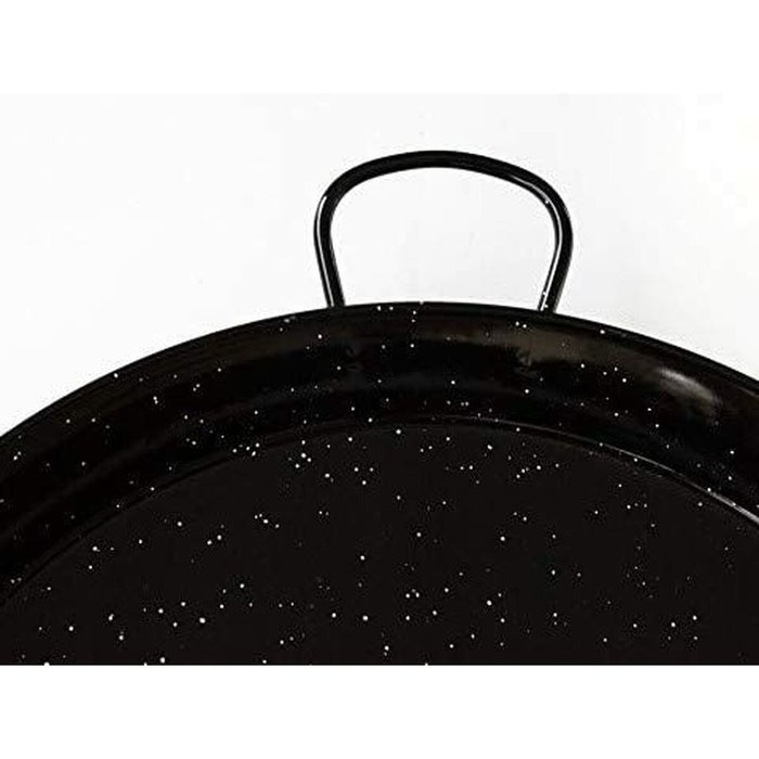 Vaello Paellera tradicional de acero esmaltado de 38 cm
