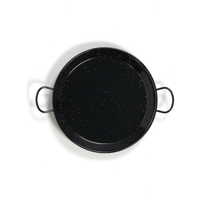 Vaello Paellera Tradicional de Acero Esmaltado de 46 cm (12 personas) - Negro Vaello Paellera Tradicional de Acero Esmaltado de 46 cm (12 personas) - Negro