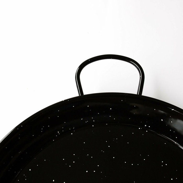 Vaello Paellera Tradicional de Acero Esmaltado de 46 cm (12 personas) - Negro Vaello Paellera Tradicional de Acero Esmaltado de 46 cm (12 personas) - Negro