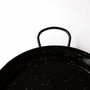 Vaello Paellera Tradicional de Acero Esmaltado de 46 cm (12 personas) - Negro