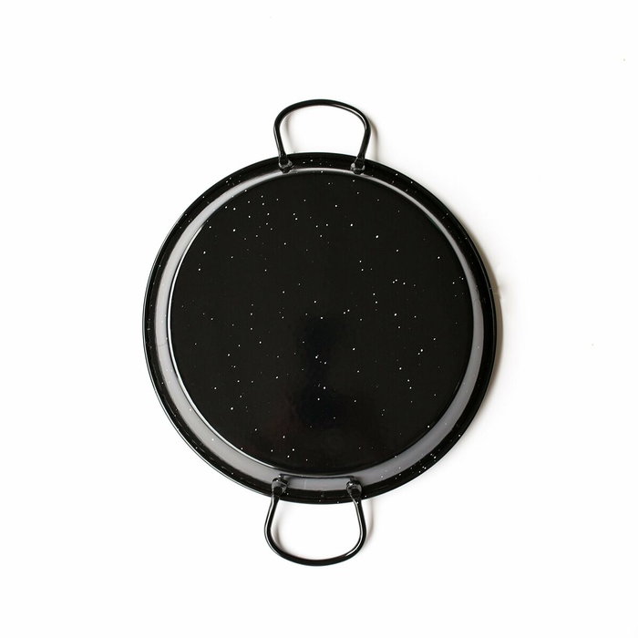Vaello Paellera Tradicional de Acero Esmaltado de 46 cm (12 personas) - Negro Vaello Paellera Tradicional de Acero Esmaltado de 46 cm (12 personas) - Negro