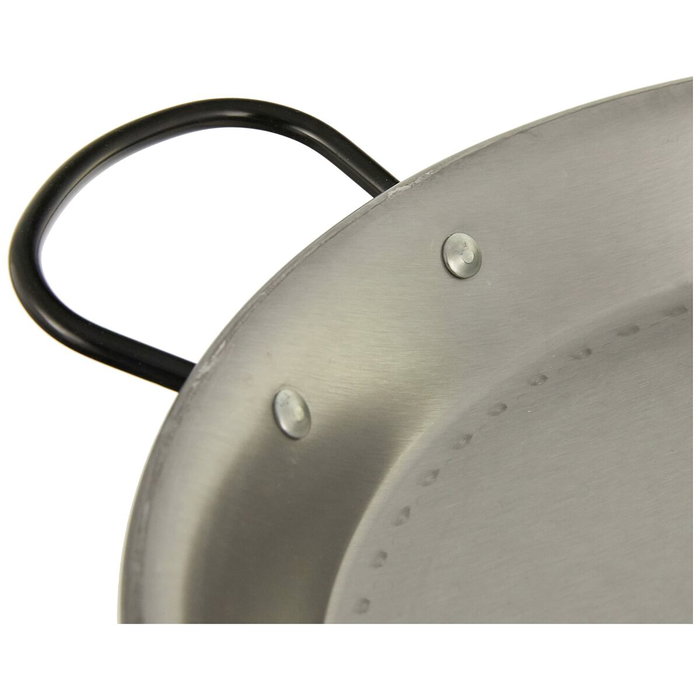 Vaello Paellera tradicional de acero pulido Ø30 cm