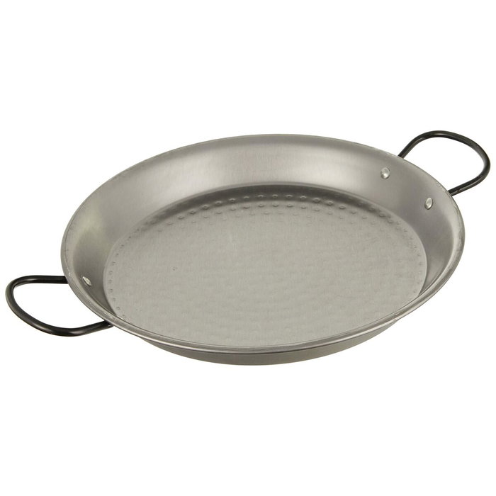 Vaello Paellera tradicional de acero pulido Ø30 cm