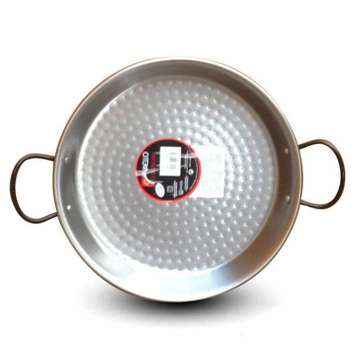Vaello Paellera tradicional de acero pulido Ø30 cm