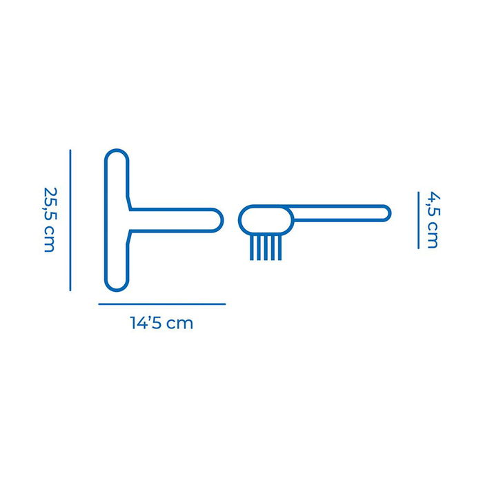 Edm Cepillo Classic para Piscina 25,5 x 14,5 x 4,5 cm