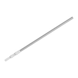 Edm Pértiga Telescópica 3,6 m con Mango Extensible 3 Partes, Tubo Aluminio Ø33 mm, Compatible con Accesorios Marcas