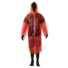 Benson Chubasquero / Poncho Grande Talla Adulto Colores Surtidos Rojo Azul