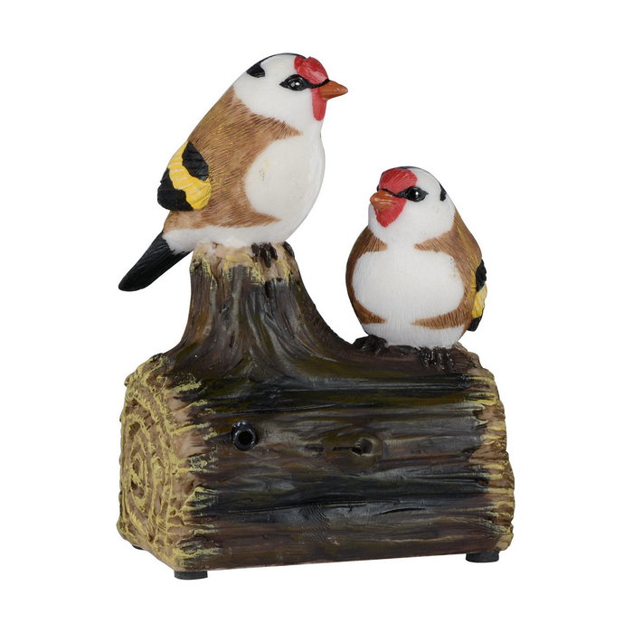 Ipae Progarden Figura pájaro con sensor de movimiento y sonido, 12,5 cm Ipae Progarden Figura pájaro con sensor de movimiento y sonido, 12,5 cm