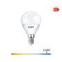 Edm Bombilla Esférica LED E14 5W 400lm 6400K Luz Fría Ø4,5 x 8 cm