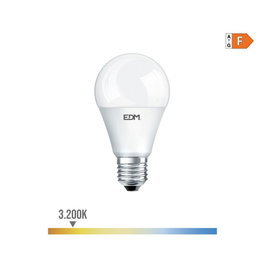 Edm Bombilla Estándar LED E27 10W 932 Lm 3200K Luz Cálida Ø6 x 10,8 cm