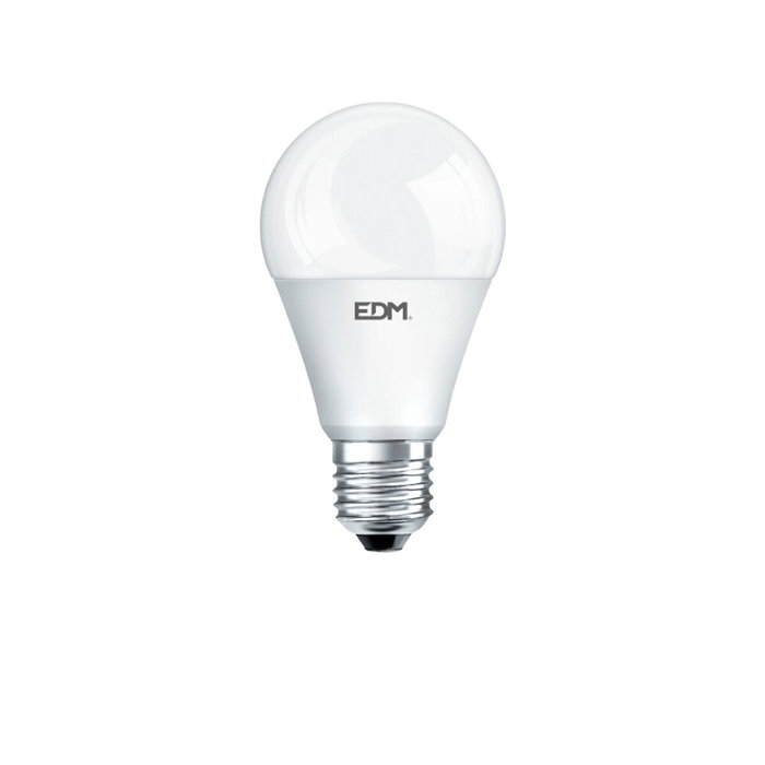Edm Bombilla LED estándar E27 15 W Luz cálida