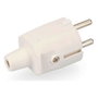 Edm Clavija de goma 10/16a 250v t/tl ip44 4,8mm blanca
