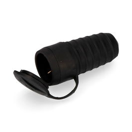 Edm Base Aérea de Goma T/TL 16A 250V 4.8mm Negra (Envasada)