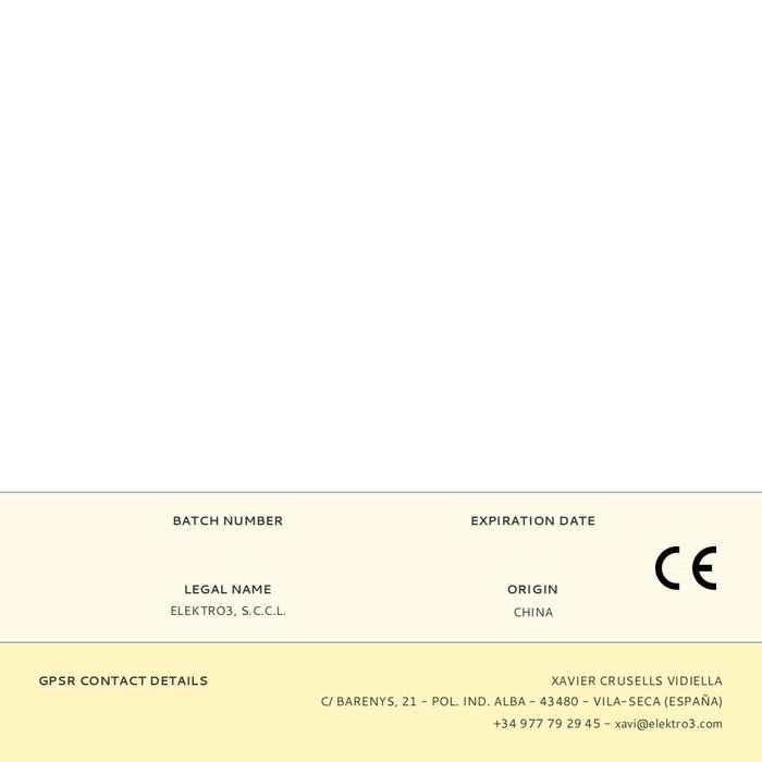 Solera Portalámparas E14 de Porcelana Beige para Interior con Salida Frontal de Cable, 250V Solera Portalámparas E14 de Porcelana Beige para Interior con Salida Frontal de Cable, 250V