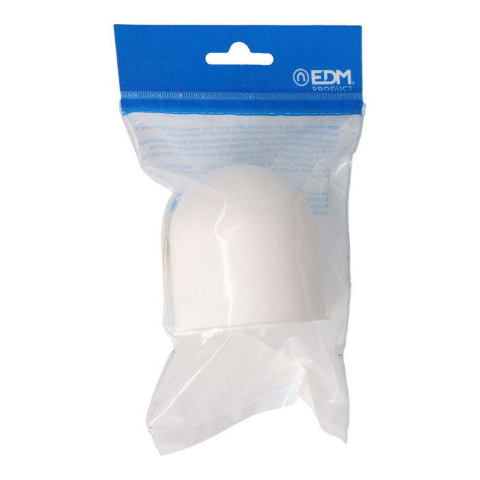 Edm Florón de Techo Blanco Ø7,5cm Plástico Edm Florón de Techo Blanco Ø7,5cm Plástico