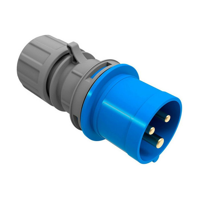 Solera Clavija CETAC 2p+t Azul 16A 230V IP44