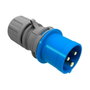 Solera Clavija CETAC 2p+t Azul 16A 230V IP44