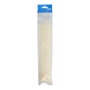 Edm Bridas Naturales Nylon Alta Calidad 300x8mm Bolsa 25 Unidades Blanco