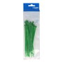 Edm Bridas Verdes 3,5 x 150 mm Nylon Alta Calidad Bolsa 25 Unidades