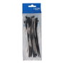 Edm Bridas Negras 3,6 x 150 mm Nylon Alta Calidad Bolsa 25 Unidades