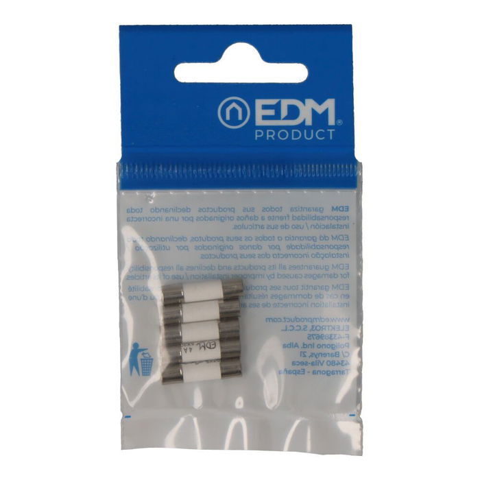 Edm Fusible 5 x 20 mm 4 A (Pack 5 uds) Edm Fusible 5 x 20 mm 4 A (Pack 5 uds)