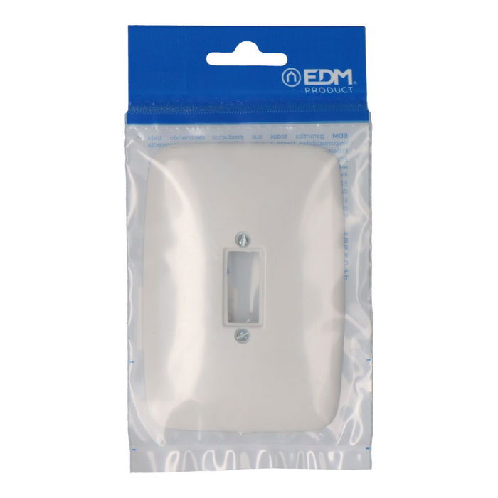 Solera Placa 1 elemento Estrella 420 Blanco Polipropileno Empotrar 115x80x8mm