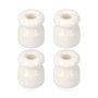 Edm Aislador para cable trenzado blanco (4 unid.)