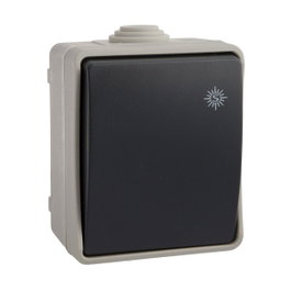 Solera Conmutador/interruptor estanco 10 AX 250 V~ IP54